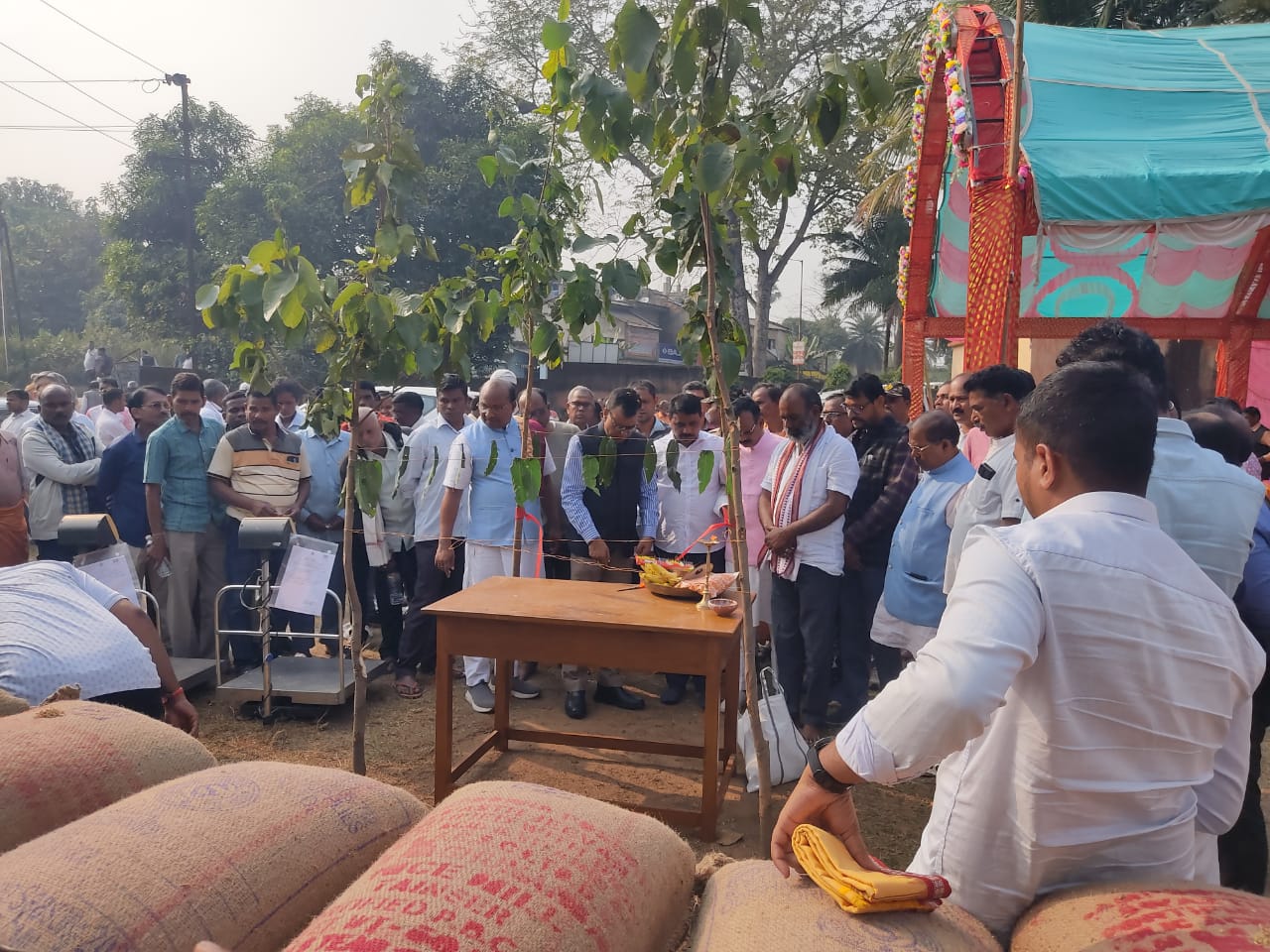 Paddy procurement begins in Deogarh district