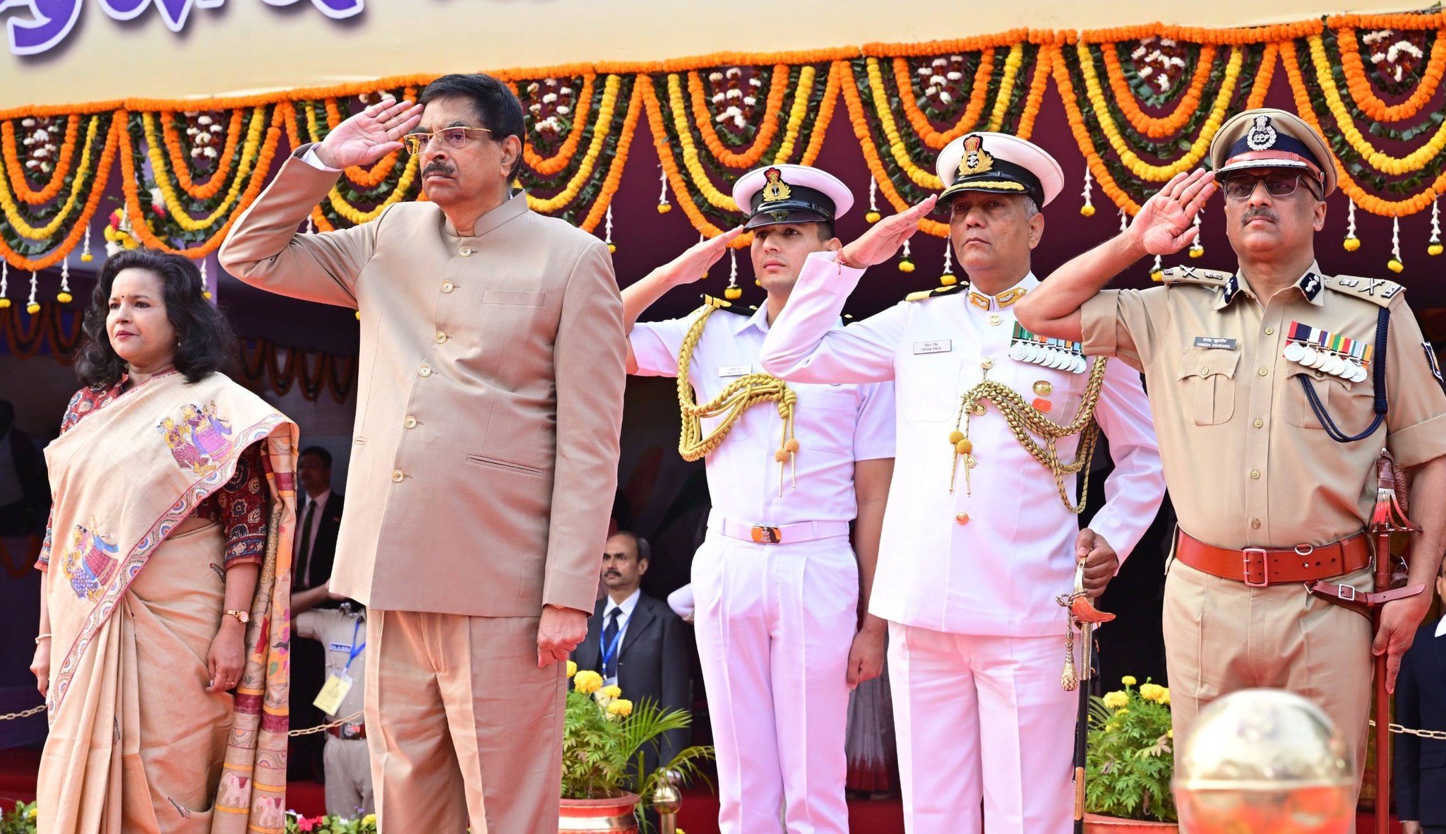 Odisha Celebrates 77th Republic Day with Grand Parade, Tableaux and Cultural Performances