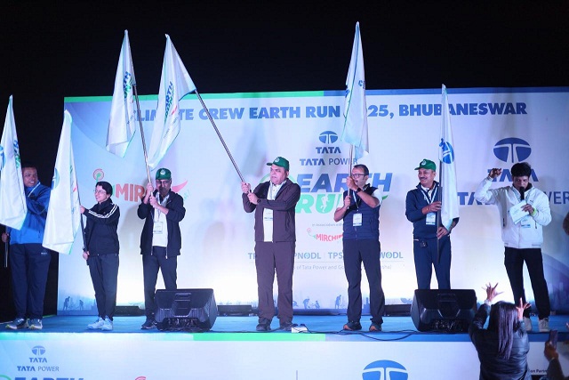Tata Power Climate Crew Earth Run Unites Over 4,000 Citizens for Climate Action in Bhubaneswar