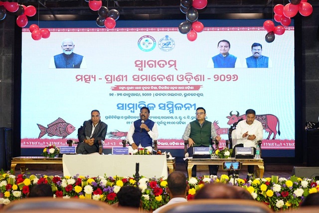 Odisha is set to host the State-Level Matsya-Pranee Samavesh Odisha