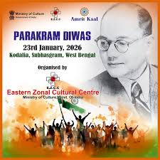 Ministry of Culture to Organize ‘Parakram Diwas–2026’ to Commemorate 129th Birth Anniversary of Netaji Subhas Chandra Bose