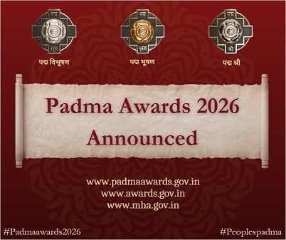 Padma Awards 2026 announced:Four From Odisha will get Padma Shri