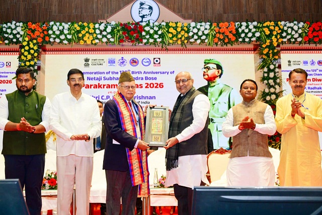 Vice-President Highlights Netaji’s Vision and Spirit of Parakram at Parakram Diwas Celebrations in Cuttack