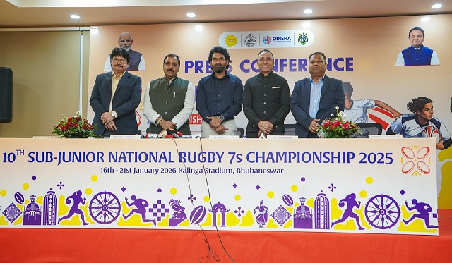 Rugby Fever Comes to Odisha as Kalinga Stadium Gears Up for 10th Sub-Junior National Rugby 7s Championships