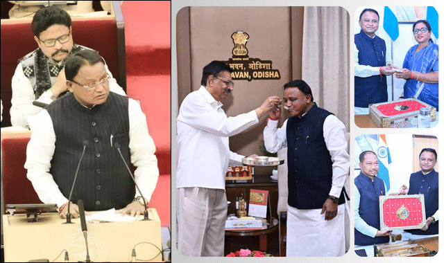 Tradition Meets Fiscal Roadmap Odisha Governor offered ‘Dahi-Chini’ to Chief Minister before the presentation of the Odisha Budget