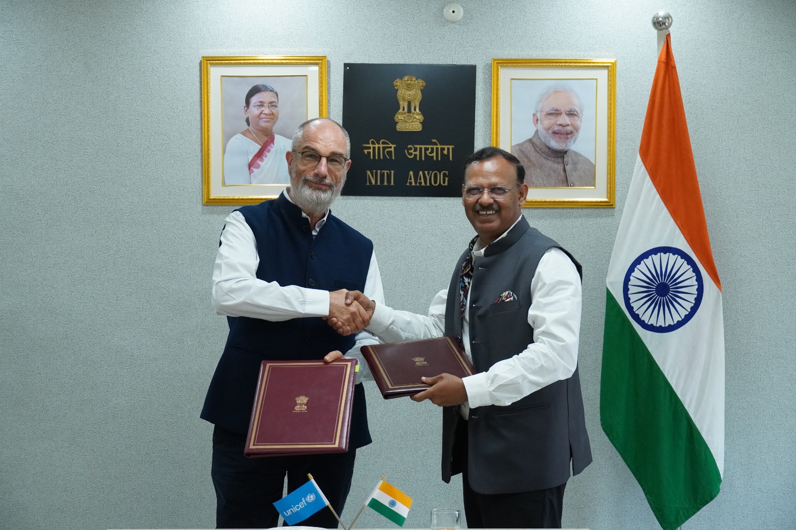 NITI Aayog, UNICEF India Sign Pact To Boost Nutrition Efforts In Aspirational Areas