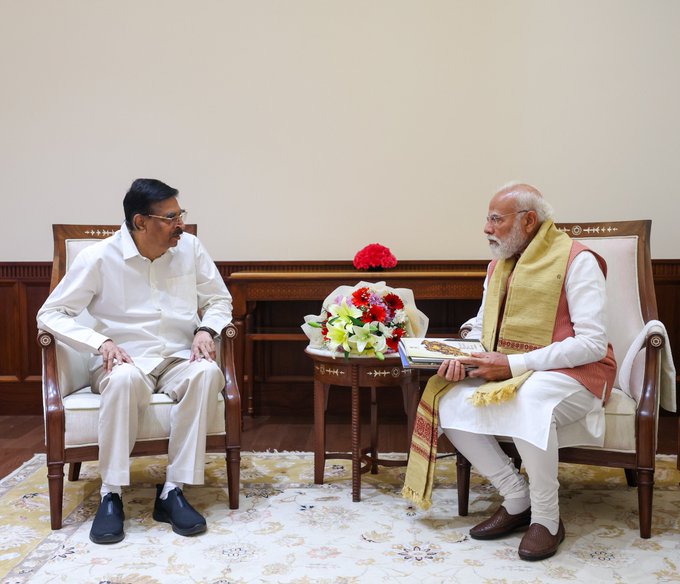 Governor of Odisha meets the Prime Minister