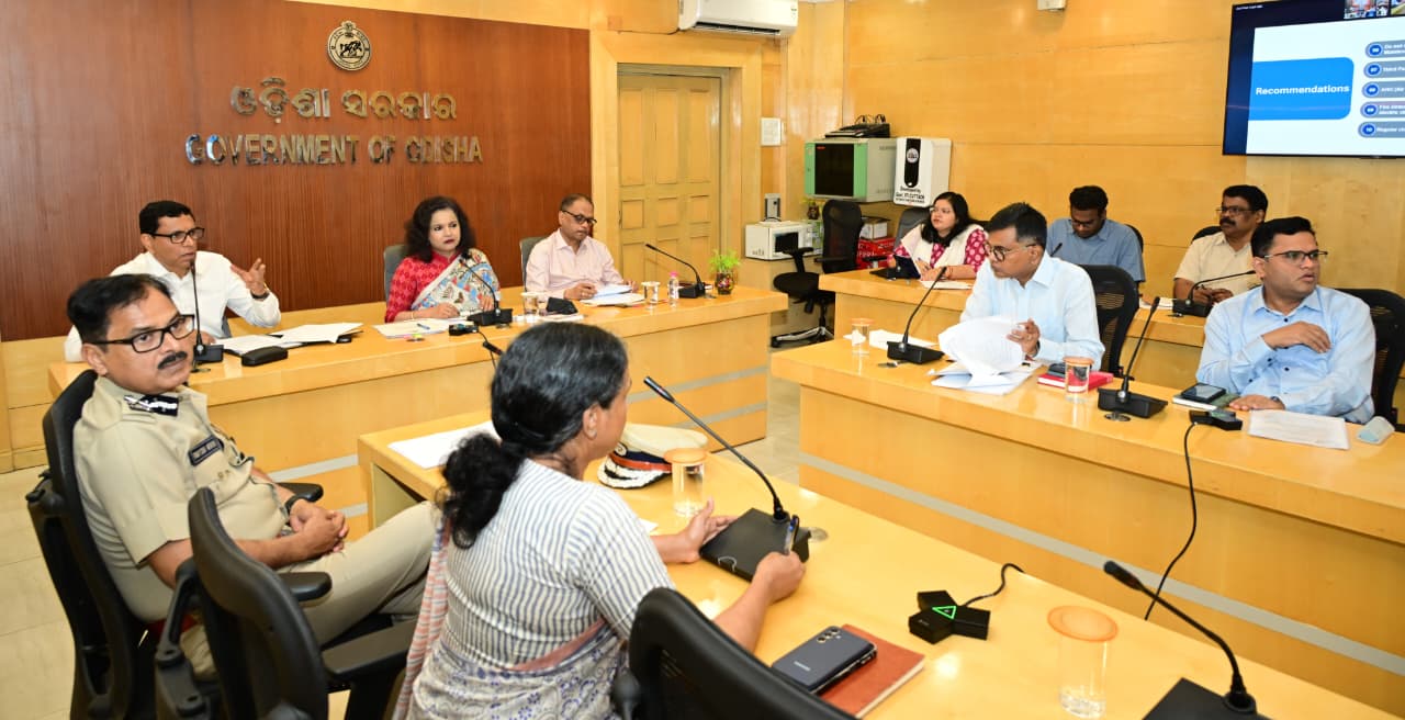 Odisha Ready for Census 2027:Chief Secretary Anu Garg chaired a high-level meeting with all District Collectors
