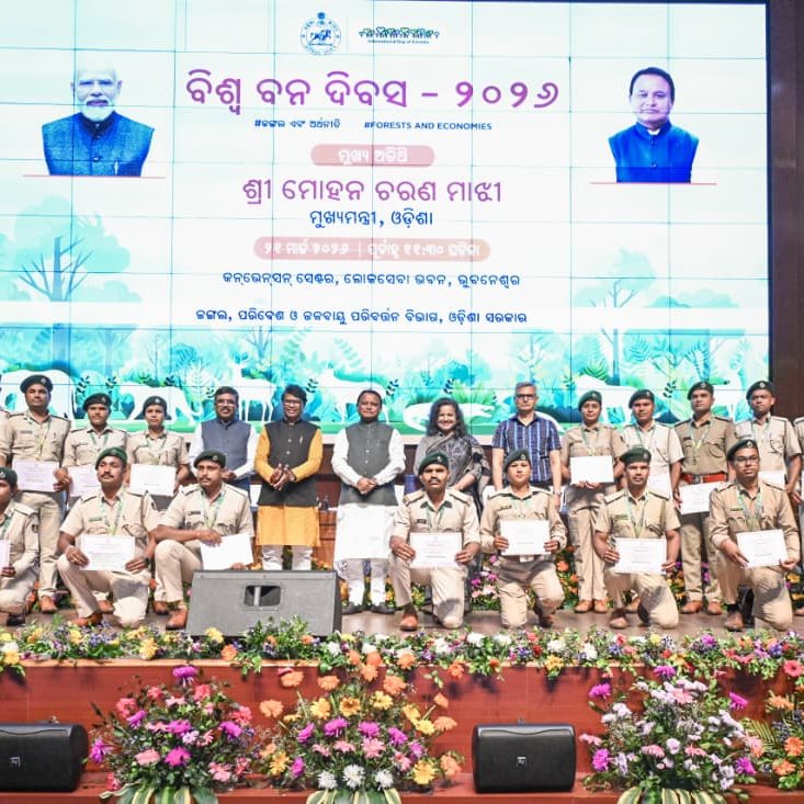 Odisha celebrated World Forest Day 2026 with a state-level program