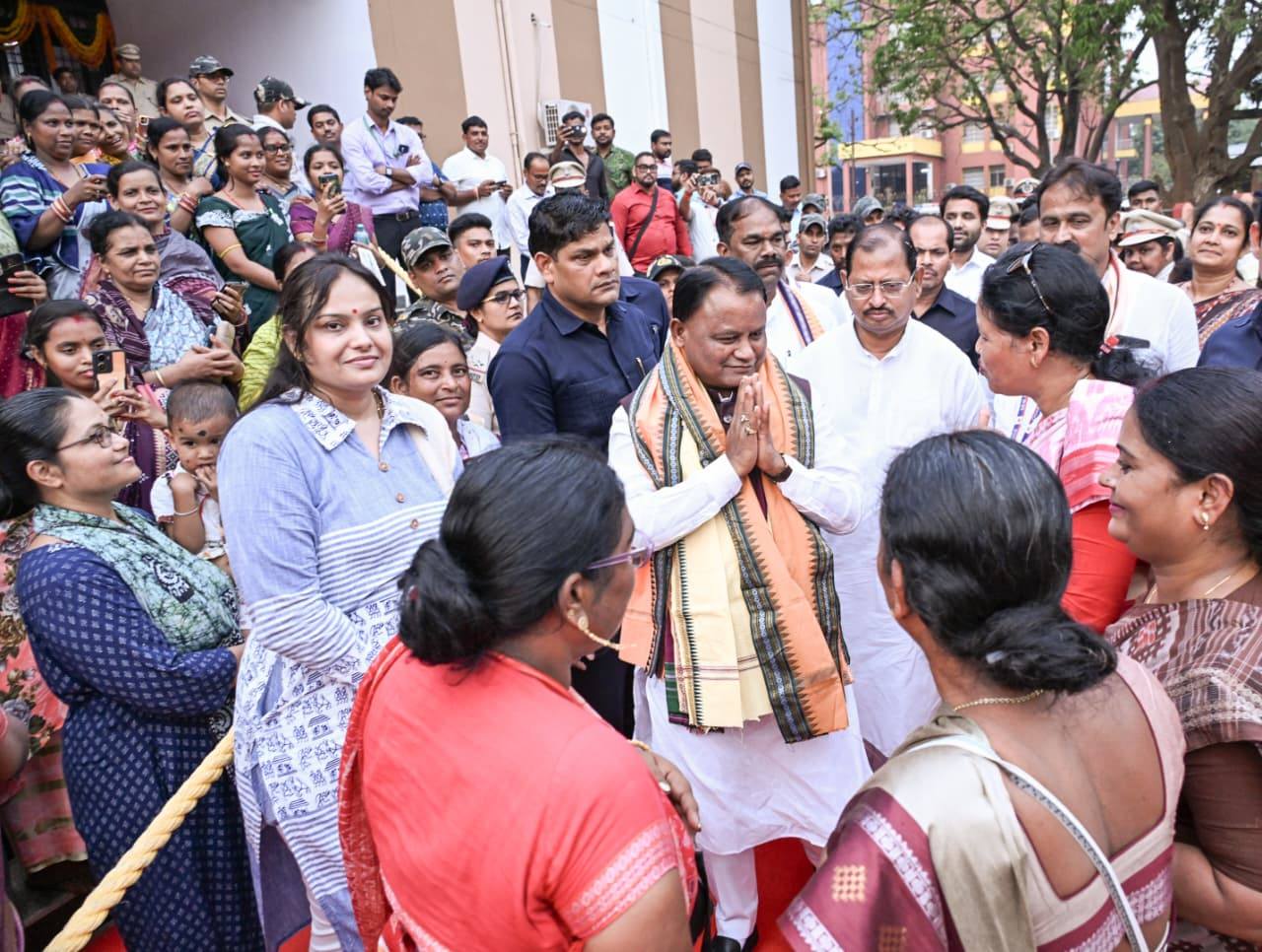 Odisha CM Hails Women as Foundation of a Prosperous Future at ‘Nari Shakti Bandan’ Rally