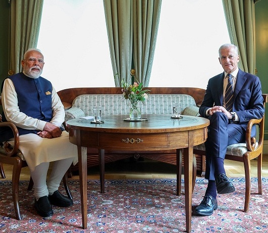 Prime Minister holds bilateral talks with Prime Minister of Norway
