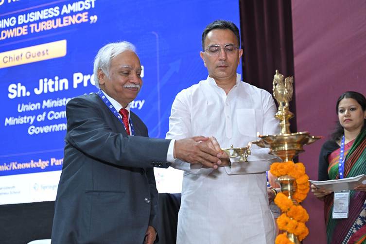 Minister of State for Commerce and Industry Shri Jitin Prasada Inaugurates Global Business Research Conference 2026