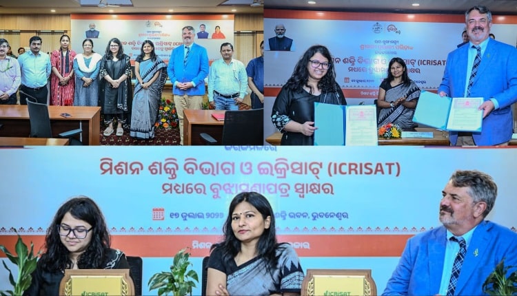 Mission Shakti, ICRISAT Join Hands to Strengthen Women-Led Agriculture
