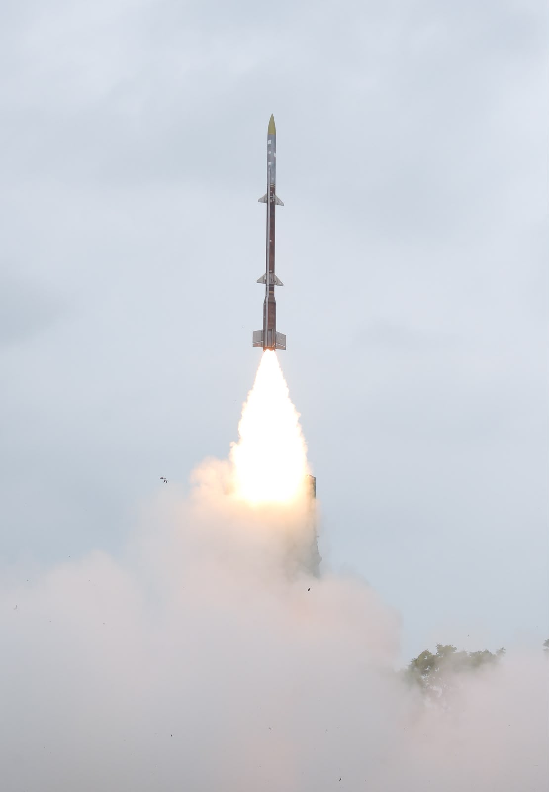 DRDO conducts successful maiden flight-test of ‘Kusha’ Long-Range Surface-to-Air Missile