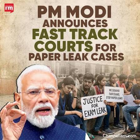 Prime Minister announces fast-track courts for paper leak cases to safeguard the future of youth