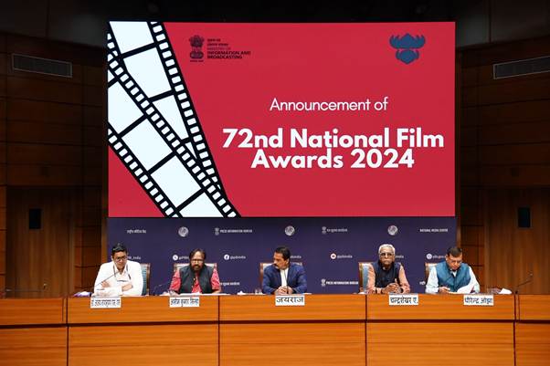 72nd National Film Awards for the year 2024 Announced