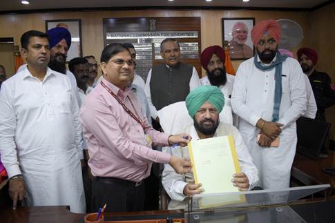 Harjit Singh Grewal assumes charge as Chairman, National Commission for Minorities