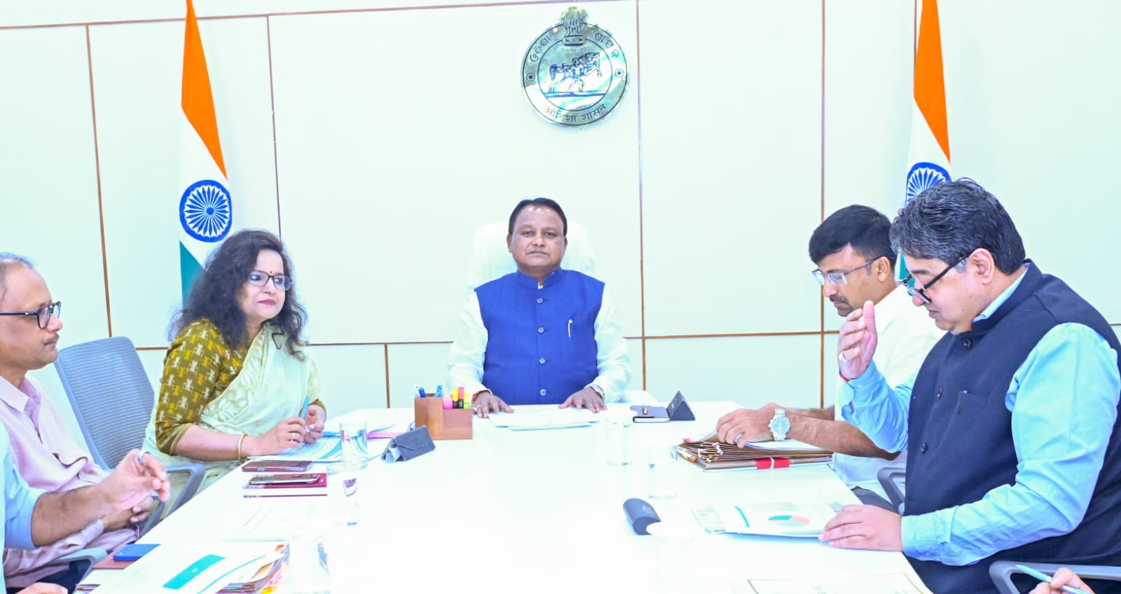 Odisha  Chief Minister has reviewed the functioning of the Finance Department