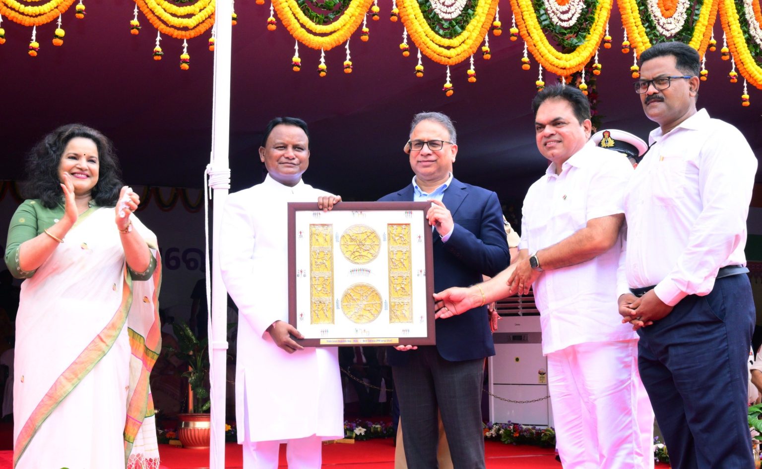 Government of Odisha Energy Department honored with the prestigious Best Tableau Award