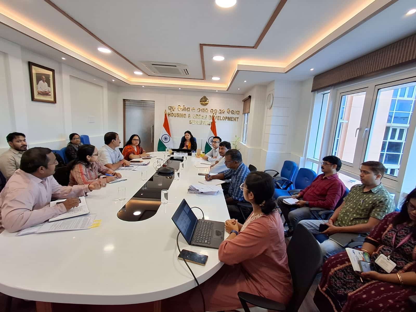 Usha Padhee, IAS, chaired a review meeting on the functioning of CRUT