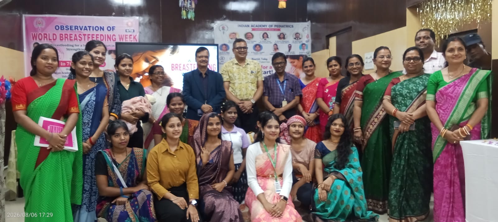 World Breast Feeding week observed by IAP ODISHA BRANCH