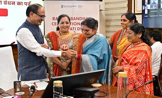 Raksha Bandhan Celebrated with Lakhpati Didis Across the Country